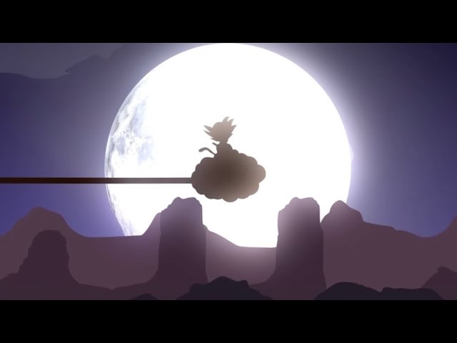 2 hour relaxation of kid Goku riding his nimbus