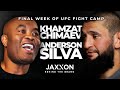 Khamzat Chimaev S Meets Anderson Silva In Final UFC 319 Fight Camp At Jaxxon Khamzat Chimaev S Meets Anderson Silva In Final UFC 319 Fight Camp At Jaxxon