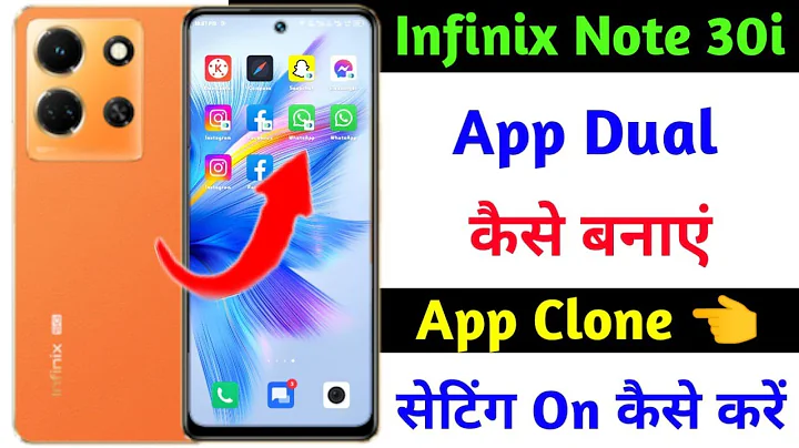infinix note 30i app dual kaise banaye | infinix note 30i app clone setting on kaise kare