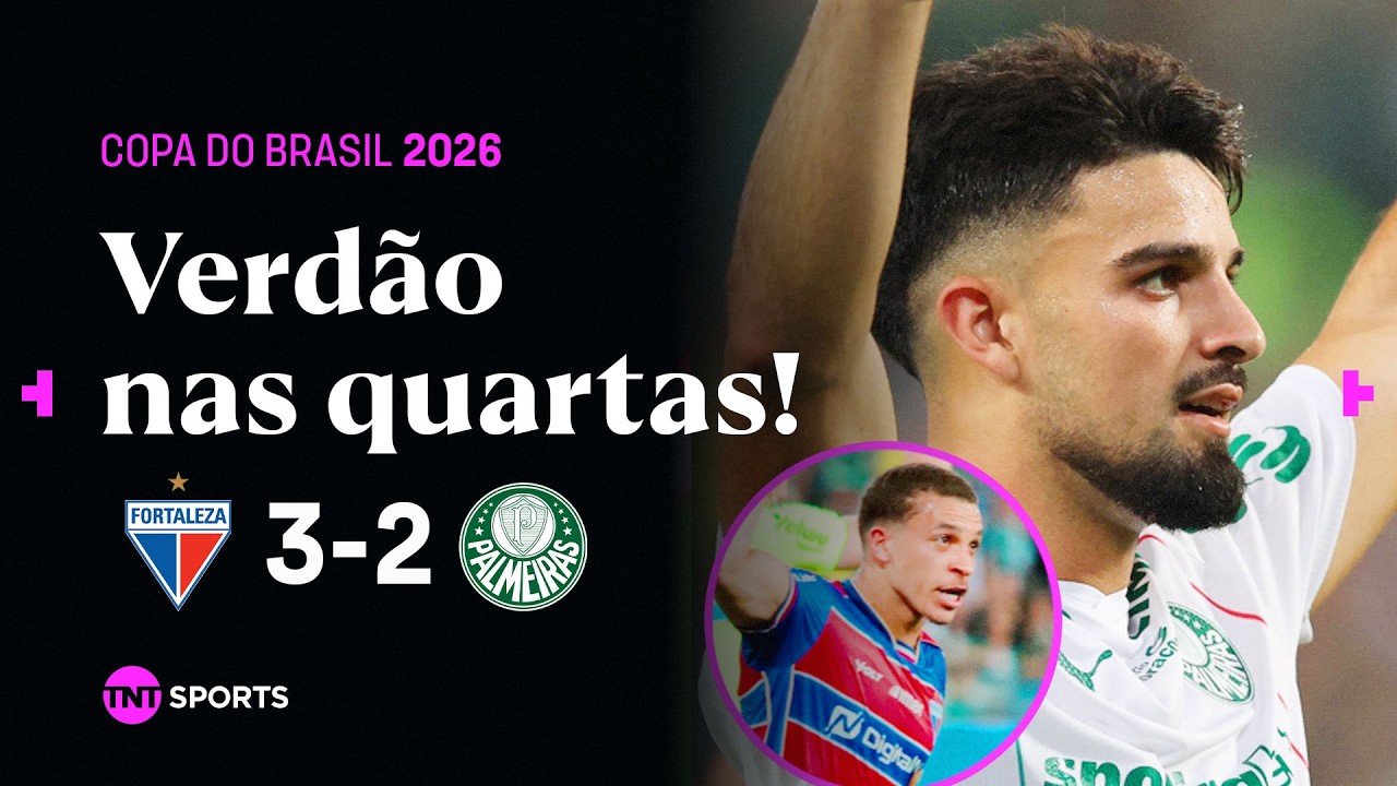 Fortaleza 3–2 Palmeiras full highlights
