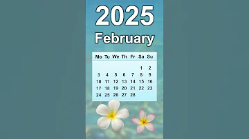 February 2025 Calendar 