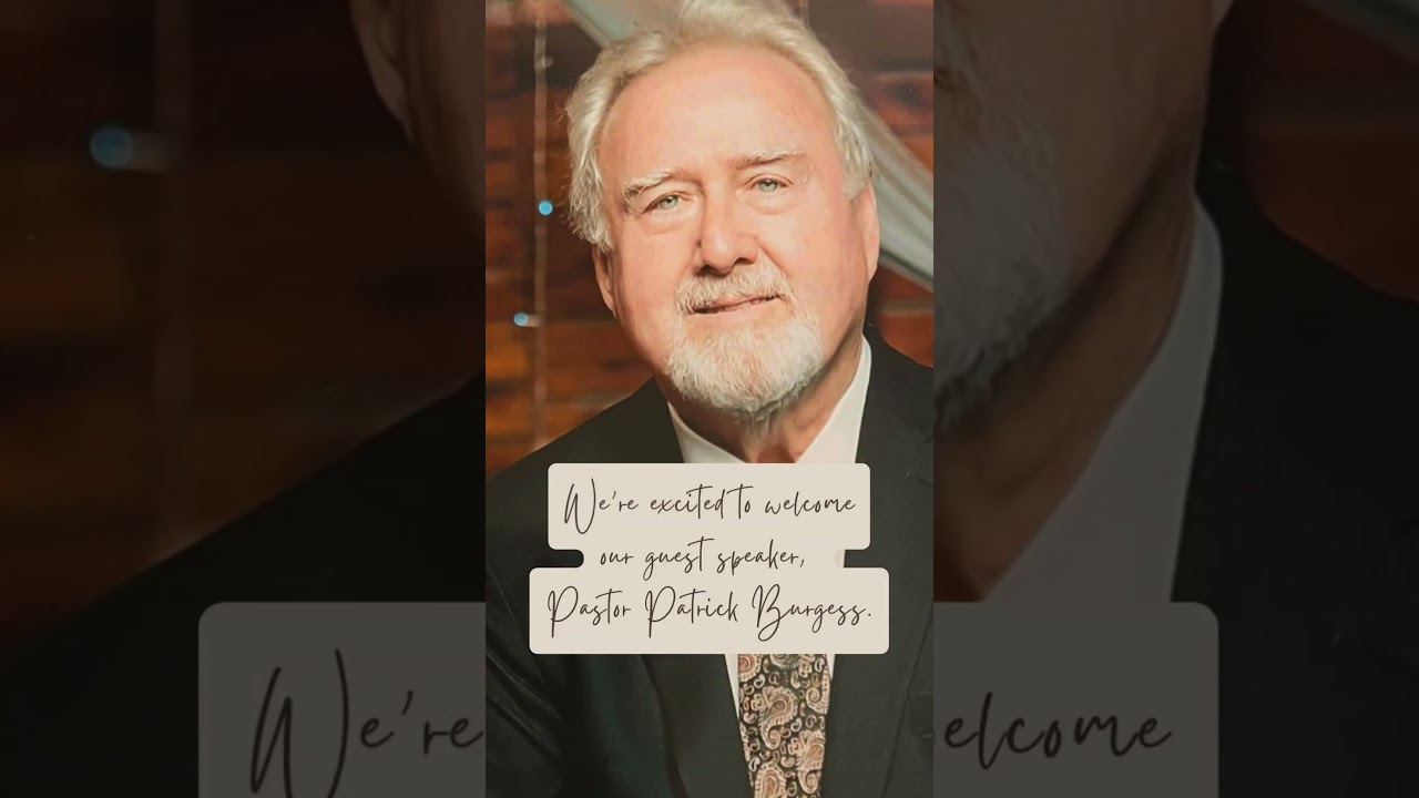 Sunday Service | Sunday, September 1, 2024, 1:00 PM | Pastor Patrick Burgess. 