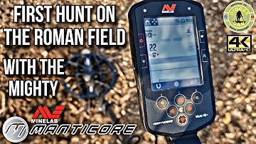 Eerste jacht op het Romeinse veld | Minelab Manticore | Metaaldetectie VK | #minelab #manticore