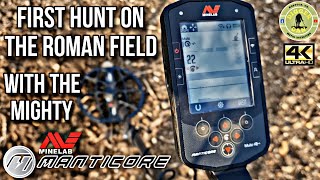 First Hunt On The Roman Field | Minelab Manticore | Metal Detecting UK | #minelab #manticore