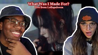 BETTER THAN BEYONCE??! | Billie Eilish - What Was I Made For? (Live from Lollapalooza Chicago 2023)