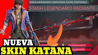 YA SALIO!! girando la ruleta para la SKIN DE LA KATANA!! tiene ANIMACIÓN!!