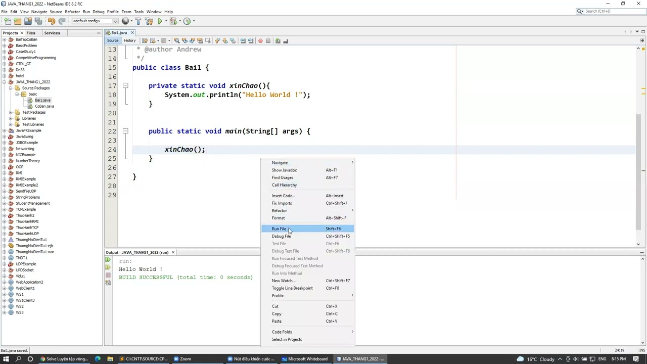 Outline Video Buổi 3