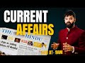 Daily Current Affairs LIVE at 9AM | Top News + GK for NDA/CDS/AFCAT