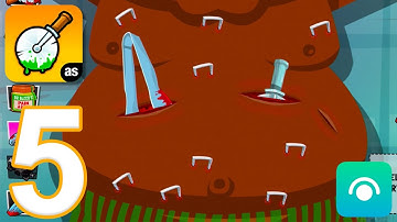 Amateur Surgeon 4 - Gameplay Walkthrough Part 5 - Surgery 14-16 (iOS, Android)