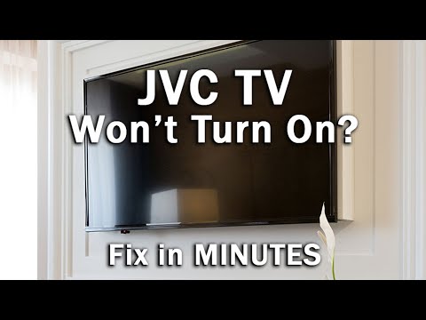 How to Fix Your JVC TV that Won't Turn On┃PROVEN Fixes