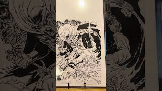 Original art acquired since C2E2!  #c2e2 #marvel #comic #dccomics #comicbook #horror #artstyle