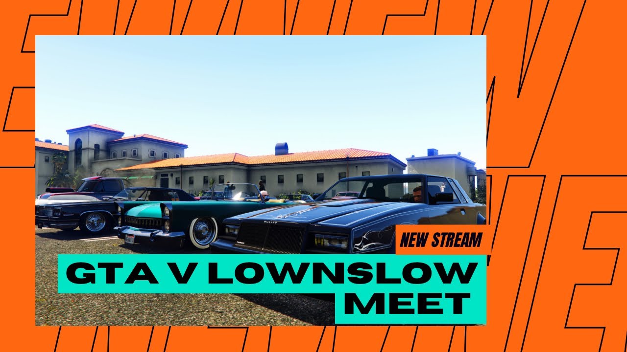 {LIVE} {PS5} GTA V - Clean Lowriders Meet - YouTube