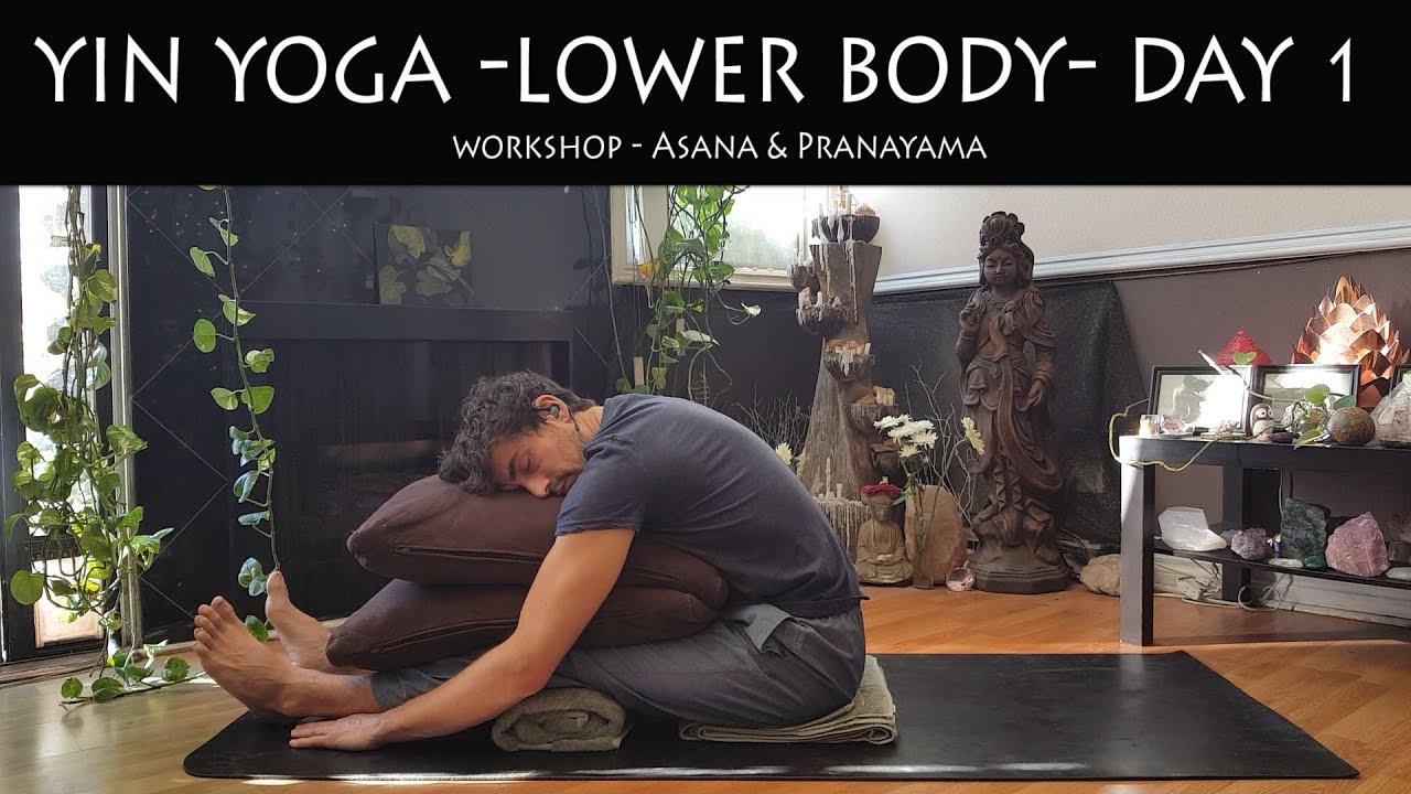 Yin Yoga Lower Body Day 1 Yoga w/ Stephen Beitler YouTube