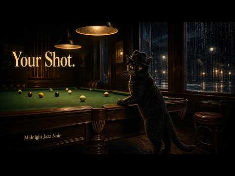 Your Shot. — 3 Hours Rainy Night Noir Jazz for Sleep & Deep Focus | Midnight Jazz Noir