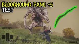 Elden Ring Dexterity Bloodhound Fang Build - Weapon +5