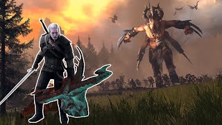 What if Geralt of Rivia went to Warhammer's Old World?