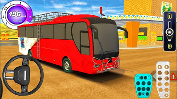 Coach Bus Realistic Driving: New Multiplayer #13 -  New Bus Game  Android Gameplay