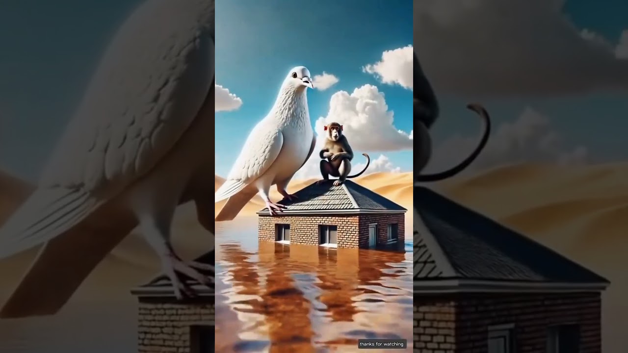 monkey helping to built house☺ 