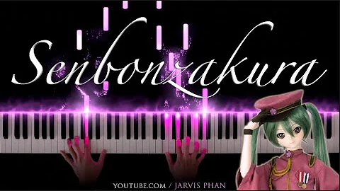 千本桜 (Senbonzakura) - Hatsune Miku - Piano Ballad Version - One Thousand Cherry Trees