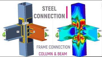 Design of Beam and Column connection (Moment connection) |  IS 800:2007 | ETABS & IDEA STATICA |