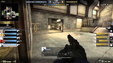 The Invisible Man (CSGO: pistolround ace)