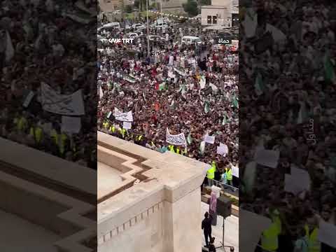 سوريون ينتفضون تضامناً مع دولتهم بعد العدوان الإسرائيلي
