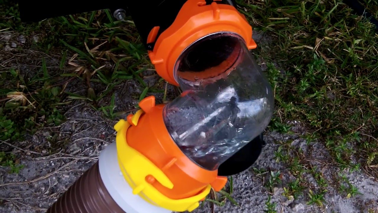 RPOD 179 Travel Trailer Black and Grey Tank CleanOut Video YouTube