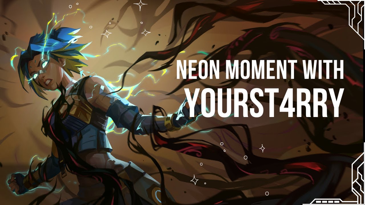 [VALORANT] - NEON AGENT - when st4rry enters the zone. - YouTube