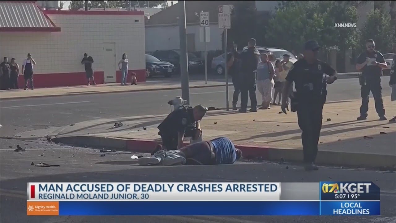 Man accused of deadly crash arrested by police - YouTube
