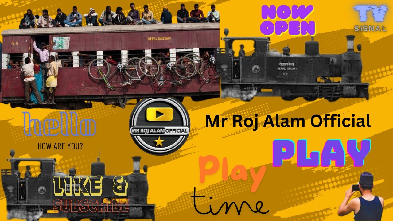 Railway Station of Birgunj l Birgunj to Amlehkgun Railway l Mr. Roj ...