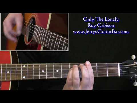 Roy Orbison Only The Lonely Intro Guitar Lesson