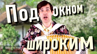 ПОД ОКНОМ ШИРОКИМ - поет Вячеслав Абросимов