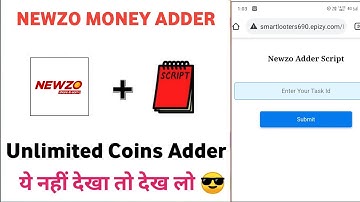 Newzo App Adder Script | Newzo App Script | refer script today | Without Otp Script