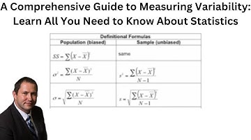 A Comprehensive Guide to Measuring Variability: Learn All You Need to Know About Statistics