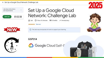 Set Up a Google Cloud Network: Challenge Lab | GSP314