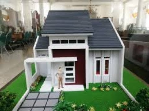  Miniatur  Rumah  Dari Kardus  Bekas YouTube