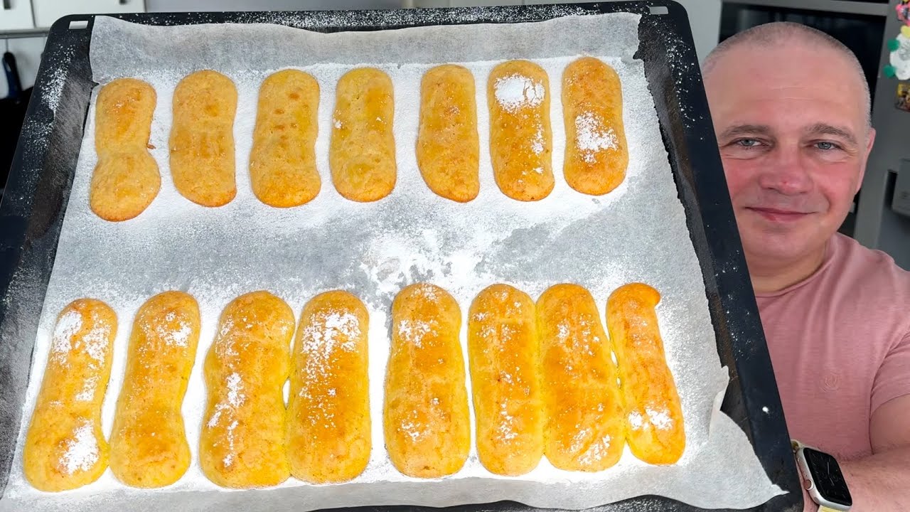 Domowe herbatniki. Upiekłem je do tiramisu ale nie wiem czy wytrzymają!