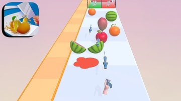 Slice and Juicing Run ​- All Levels Gameplay Android,ios (Part 2)