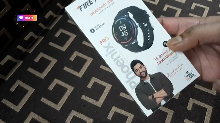 Fire-Boltt Phoenix Pro 1.39" Bluetooth Calling Smartwatch Unboxing & Checking Features The technoboy