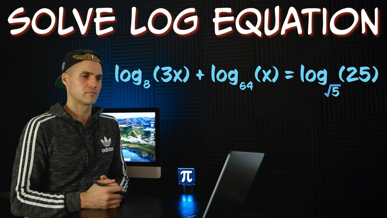 QMS 110 MyLab Question - Solve Log Equation - (TMU) Toronto Metropolitan University