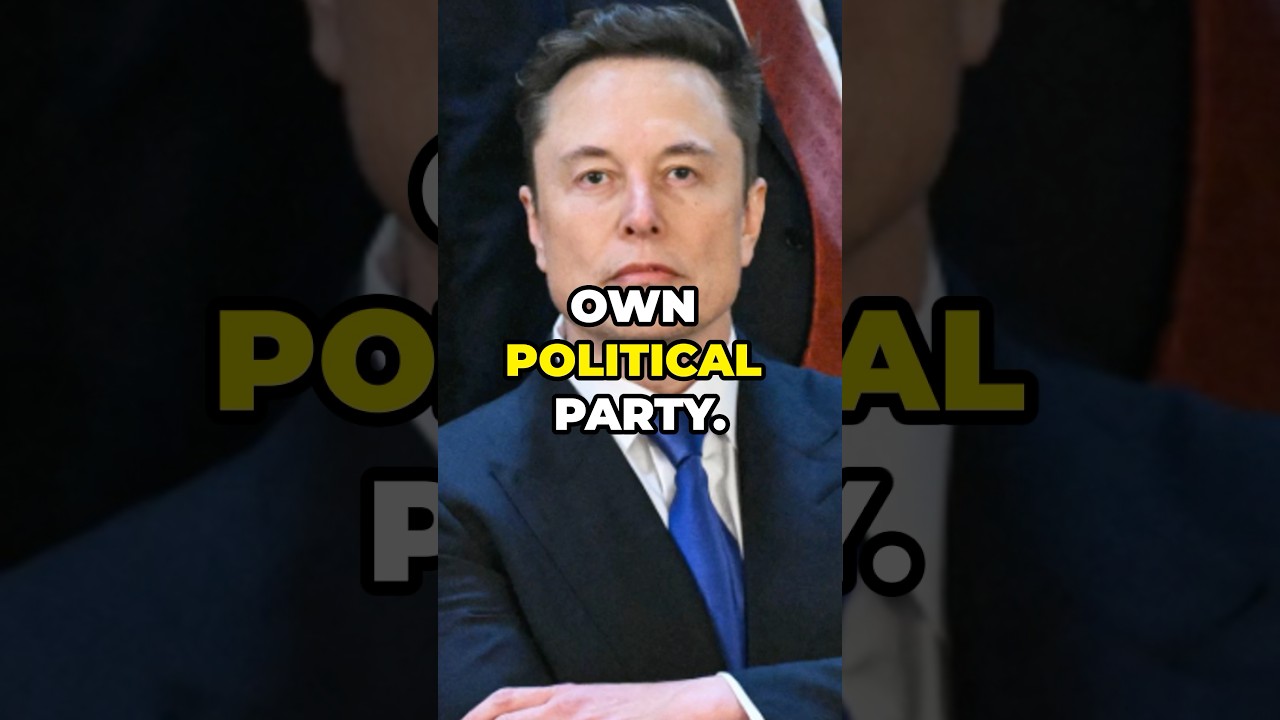 Elon Musk Drops 'America Party' Bomb After Trump Signs Massive Bill!
