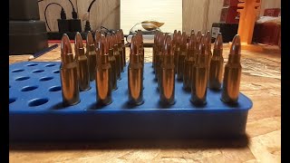 223 Remington with Speer 55gr Varmint SP and H322
