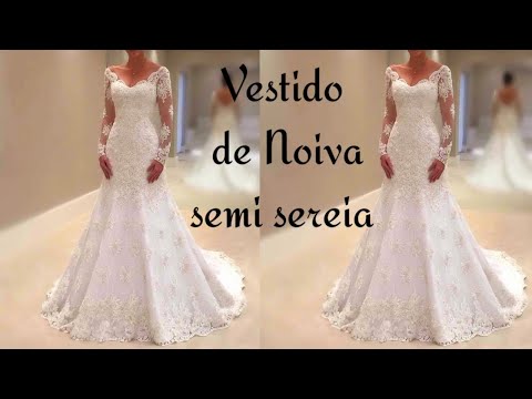 ✅️ DIY Vestido de Casamento com Tule ilusion_Costura passo a passo para  inciantes Gisleide Novelo 