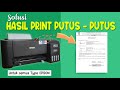 Printer Epson hasil putus-putus beres tanpa bongkar | L3210 | L3110 | L3250