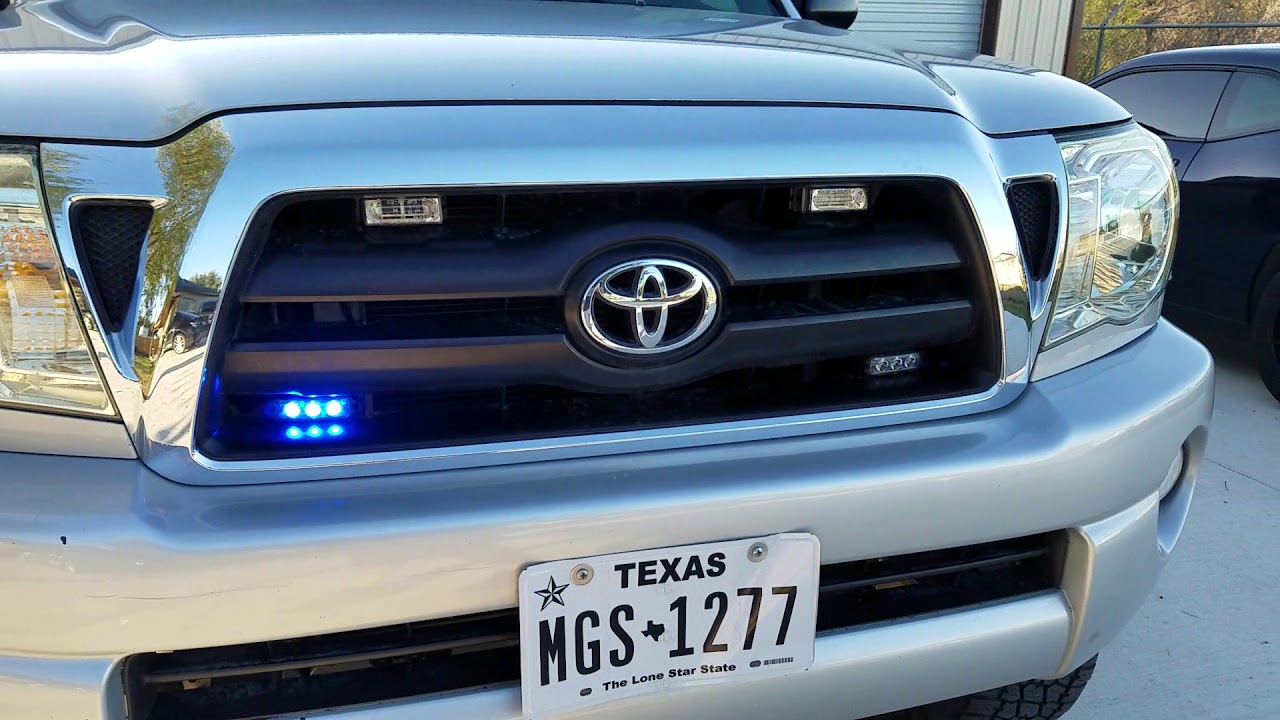 ILMODS 2007 Toyota Emergency Lights Installed Feniex, Whelen