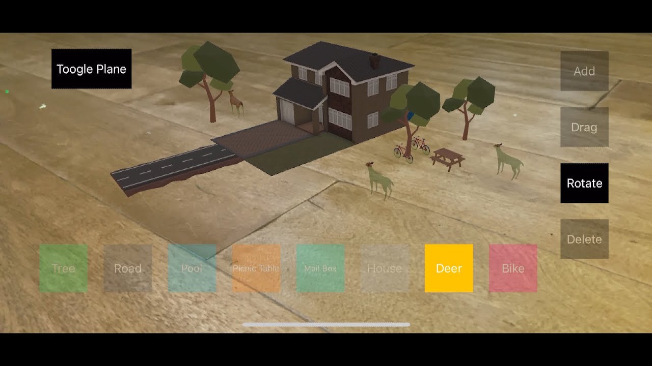 Build an Augmented Reality Town With Swift and echo3D for iOS - YouTube
