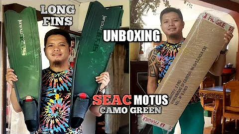 UNBOXING|LONG FINS|SEAC MOTUS|MODULAR LONG FINS|MY...