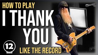 I Thank You - ZZ Top | Guitar Lesson