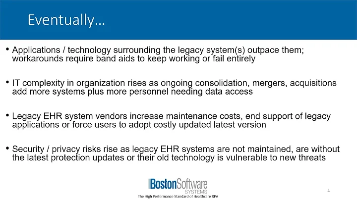 Please see updated version: EHR Data Migration and Legacy EHR Systems