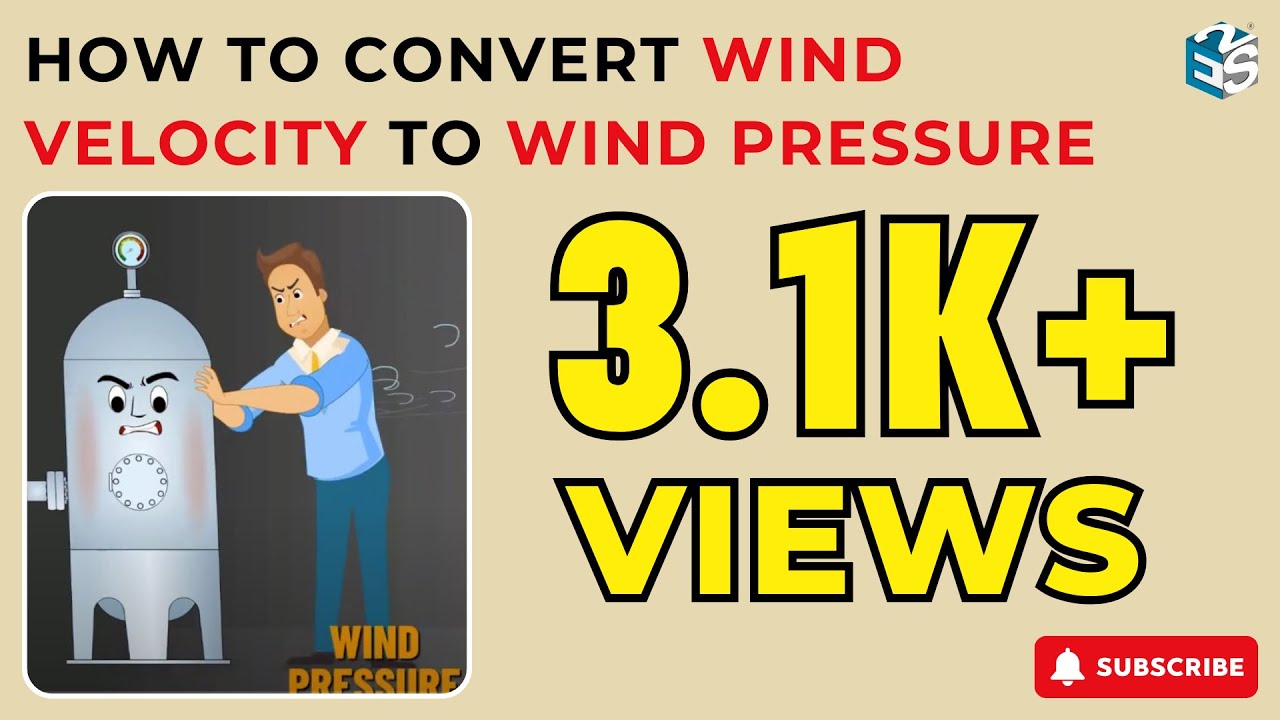 HOW TO CONVERT WIND VELOCITY TO WIND PRESSURE? WIND CODES | WIND ...